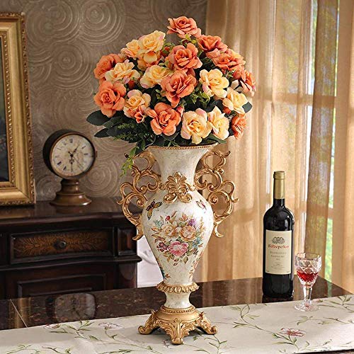 Vase table centerpiece rétro en résine, le cadeau idéal pour maison