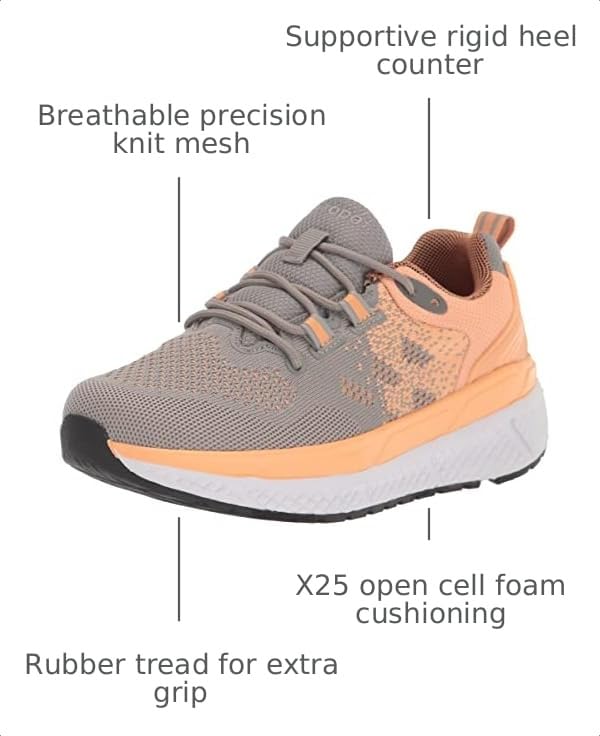Image of Propet Womens Ultra Lace Up Sneakers Shoes Casual - White