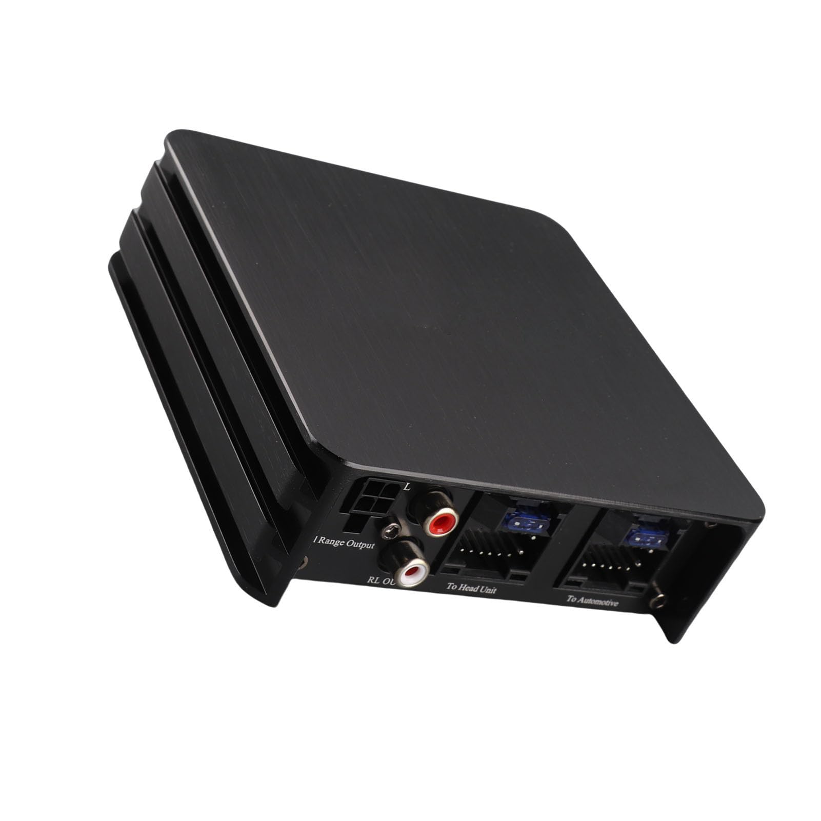 Amplificador de coche DSP 320W 6 canales Clase AB para estéreo de coche Android, mejora la calidad del sonido aleación de aluminio (6 canales)