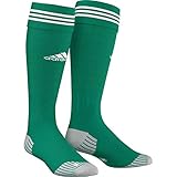 Linke und rechte Socke adidas Herren Stutzen Adisocks 12 Fußballsocken,Grün (Twilight Green/White), 34-36