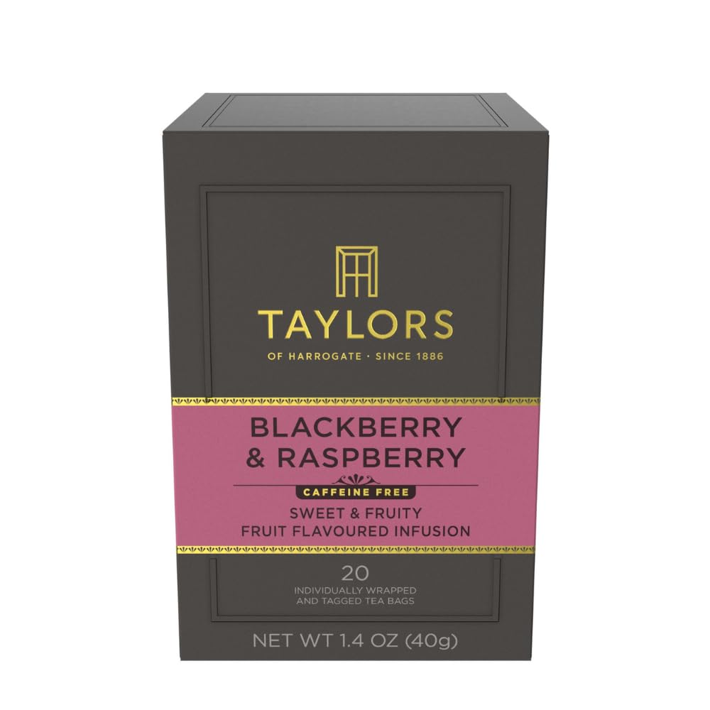 Blackberry & Raspberry Herbal Tea, 20 Teabags