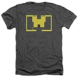 Atari Heather T-Shirt Adventure Screen Art Charcoal Tee, XL