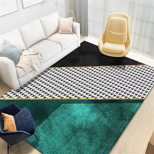 Tapis de bureau 200x200 pour protéger le sol de chambre ado - 2