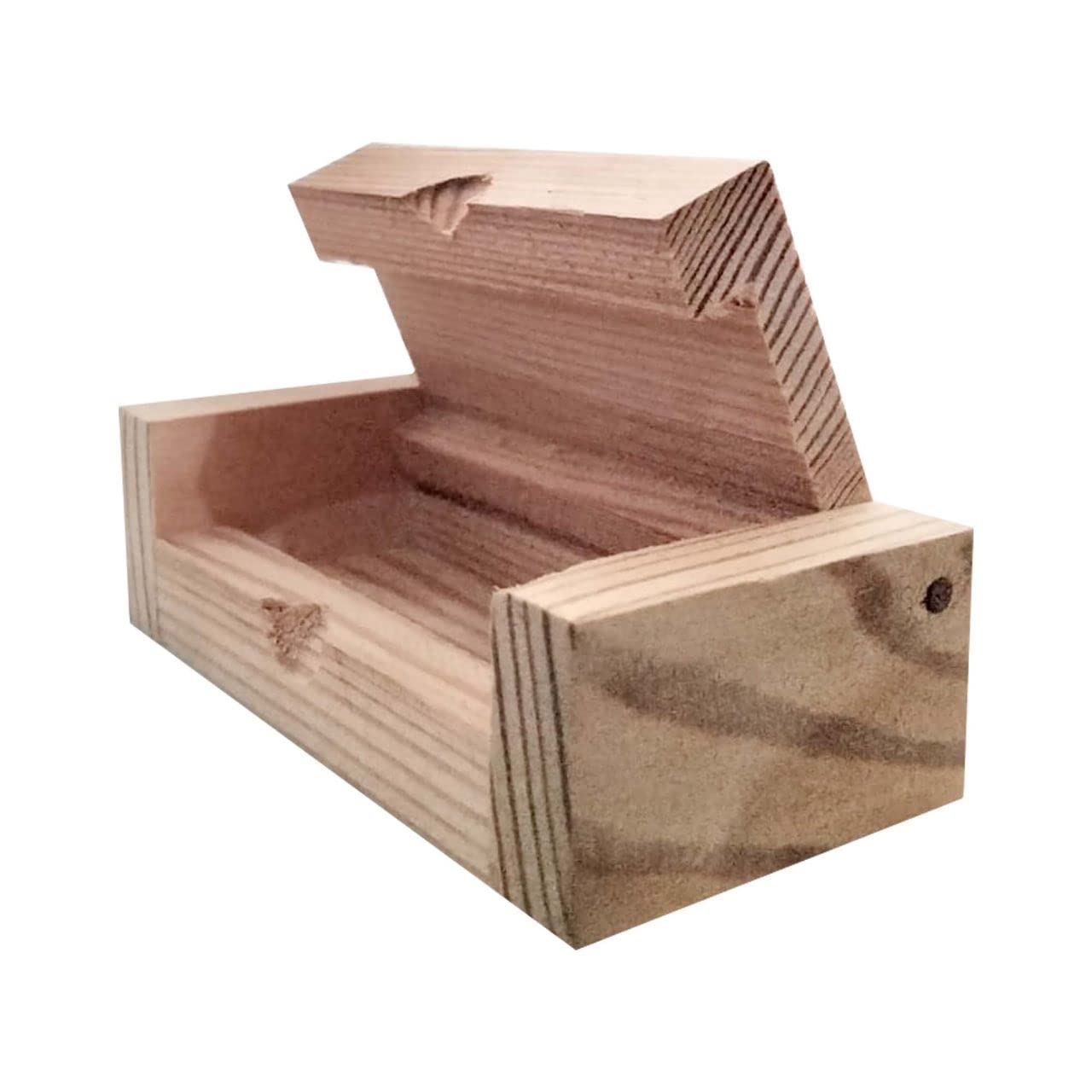 SHAYONA Hand Made Wooden Pen Drive Organiser Box Holder, Wedding Gift Memory Cards, Key Holder, Small Jewllery Box. 1