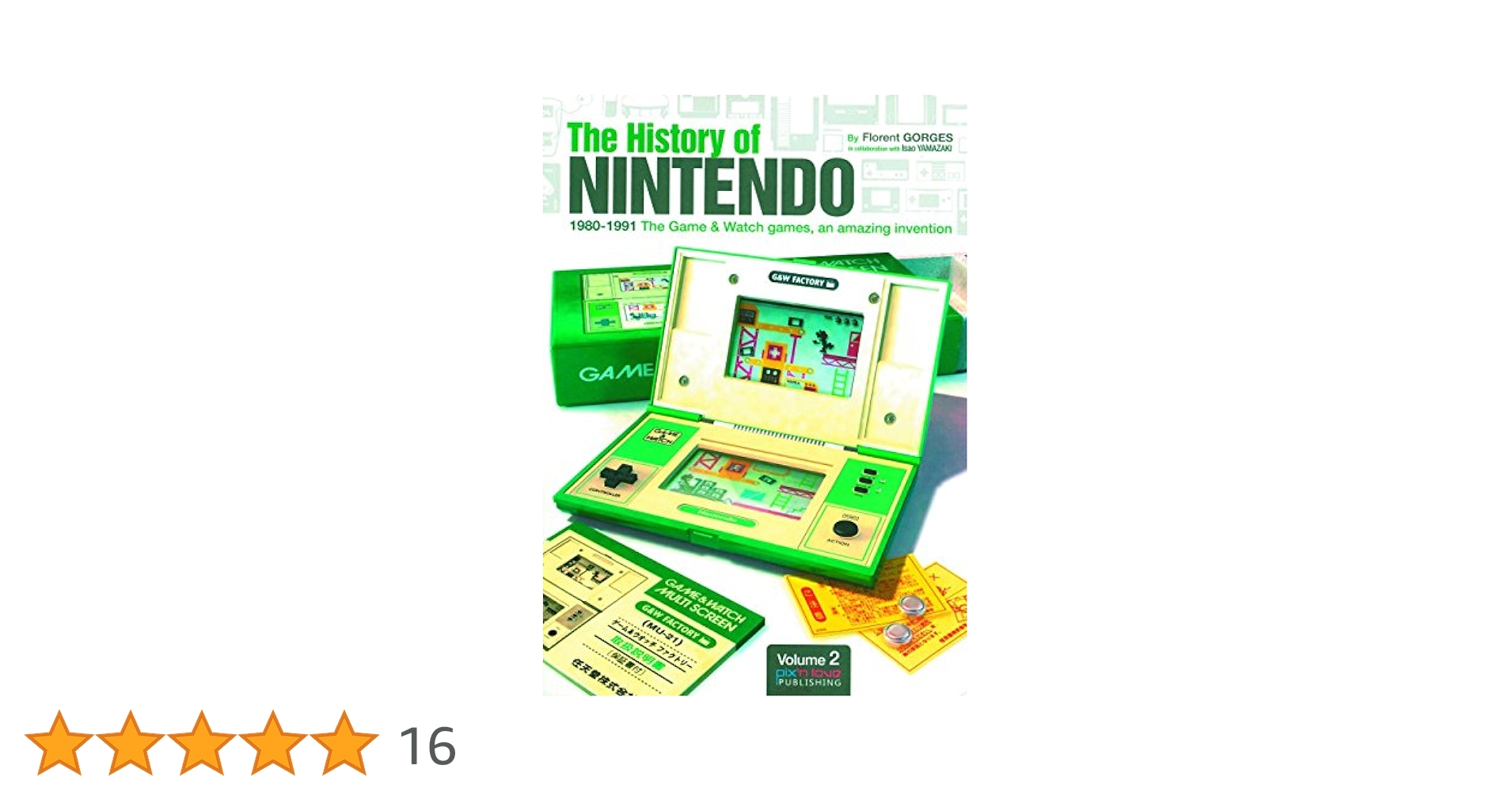 history of nintendo 2 ゲームウォッチの本 The history of Nintendo (Vol. 2 – Game & Watch) – TENTÁCULO