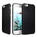 iPhone 6s Case, LoHi iPhone 6 Case Lightweight Slim Snug Fit Bumper Case [Scratch-free] Anti-slip Microfiber Back Cover [Shock Absorption] Matte Case for Apple iPhone 6 6s 4.7 Inch - Black.