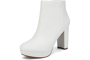 Women's Stomp High Heel Ankle Boots: Retro Glamour for the Modern Woman