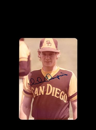 Mike Champion Signed Original 1970s 4x5 Snaphot Photo San Diego Padres At Cubs Wrigley