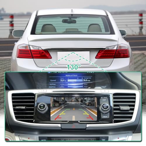Image of GreenYi OE Backup Camera (Part # 39530-T2A-A71) Fit for Honda Accord Sedan EX LX Sport Hybrid (2014 2015) - Replaces Part # 39530T2AA71