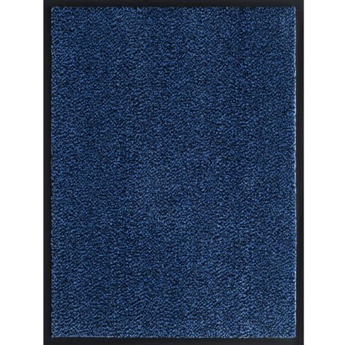 Systafex Schmutzfangmatte Fußmatte Bodenmatte Türmatte Flurteppich Schmutzmatte Tür Matte Teppich Blau (60cm x 80cm) Systafex Schmutzfangmatte Fußmatte Bodenmatte Türmatte Flurteppich Schmutzmatte Tür Matte Teppich Blau (60cm x 80cm)