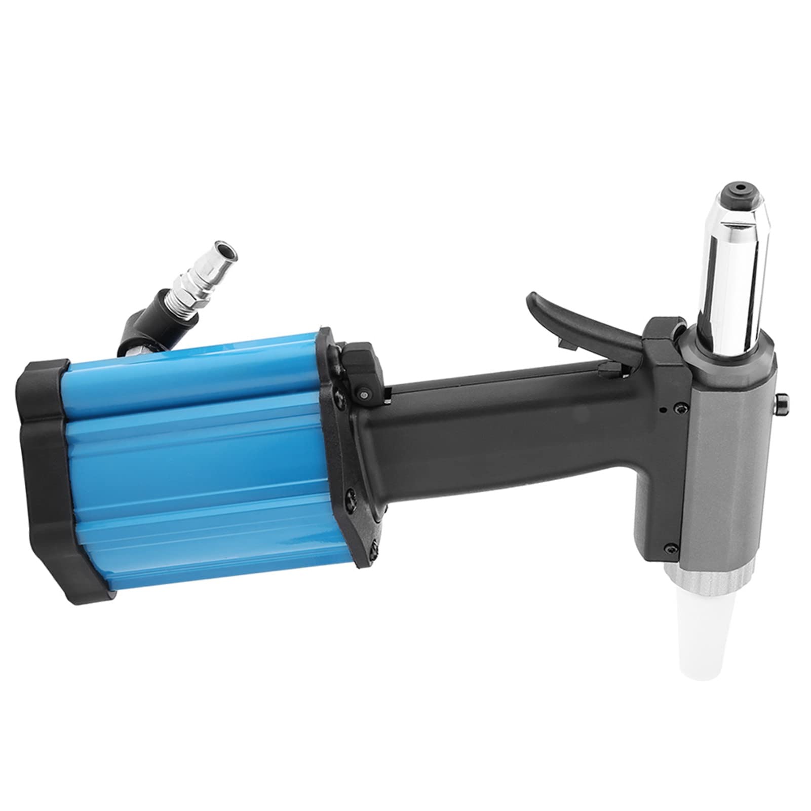 FTVOGUE Pneumatyczne Narzędzie do Nitowania Pistolet do Nitowania Pneumatycznego KP 715 Skok 18 Mm Siła Uciągu 1850 Kg 0,6 MPa Budowy Statków Przemysł Petrochemiczny i Maszyny Prace Nitujące