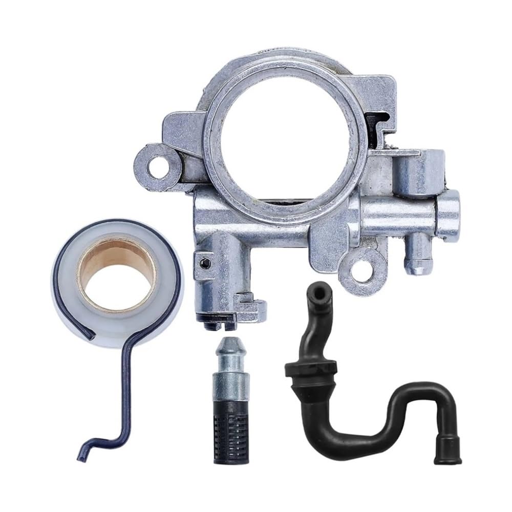 Kit ingranaggio a vite senza fine oliatore tubo olio adatto for motosega MS311 MS391 MS311C MS391C