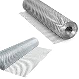 AMAGABELI GARDEN & HOME 36x50 1/2 Galvanized Hardware Cloth Bundle 36x50 1/2 Stainless Steel Hardware Cloth
