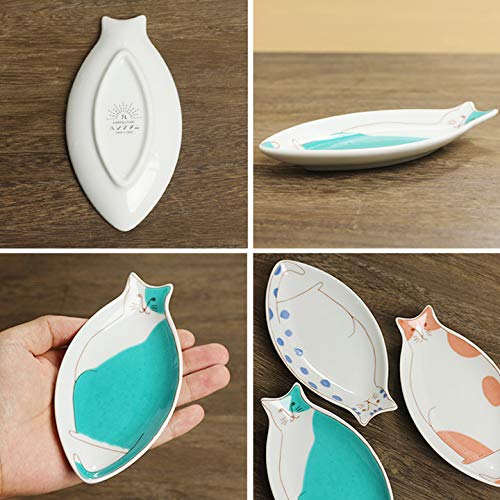 Amazon | 九谷焼 ハレクタニ 小ネコ皿/和食器 小皿 人気 ギフト 贈り物