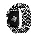 fastgo Bracelet Compatible with Apple Watch Bands 42mm 44mm 45mm 49mm, Dressy Handmade Beaded Elastic Stretch Pearl Replacement Strap Women for IWatch SE& Series 9 Ultra 8/7/ 6/5/4/3/2/1 (Black)