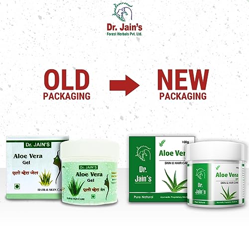 Image of DR JAIN'S Aloe Vera Gel for Face, Skin & Hair, Hydrating & Soothing Gel, 100g