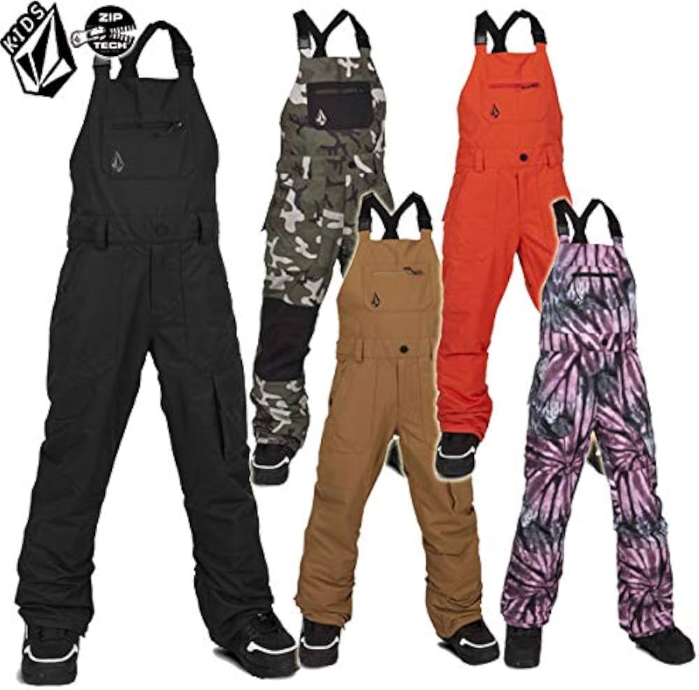 Amazon | 19-20 VOLCOM/ボルコム BARKLEY BIB overall 子供用 キッズ