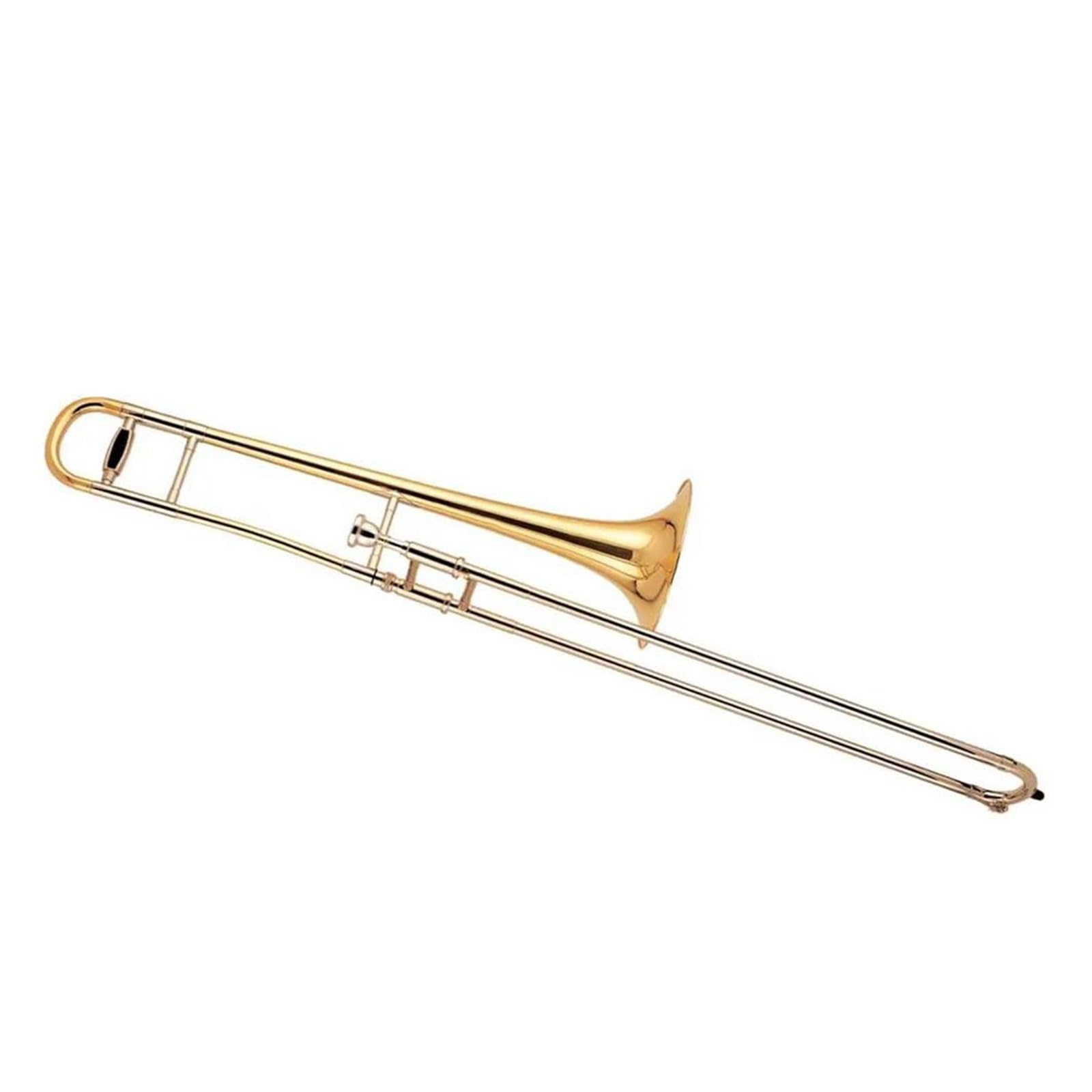 Trombón Alto Profesional Para Principiantes Y Adultos Lacado En Si Bemol Dorado trombón Instrumento De Metal