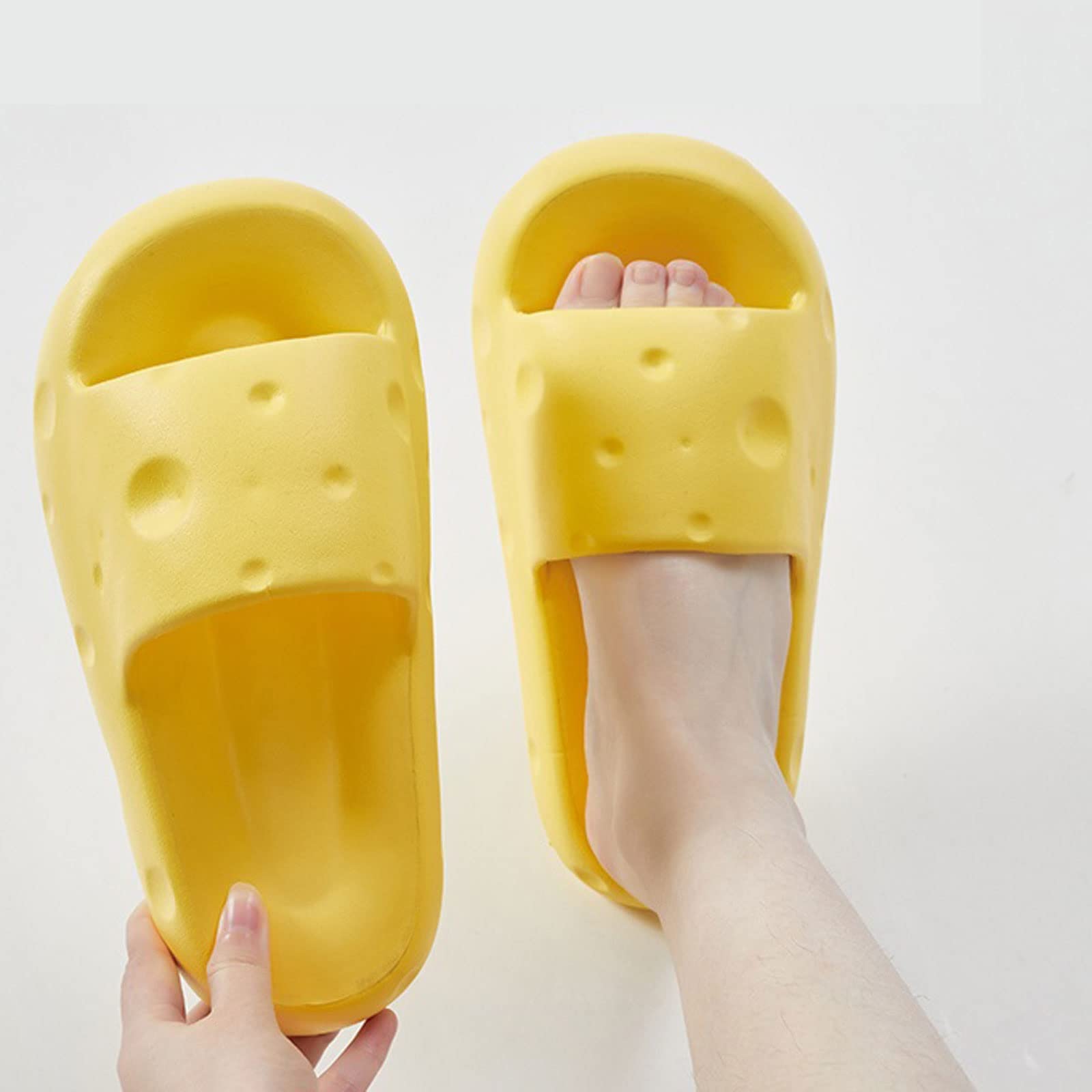 KKXXYQFC Sandalias para Hombre y Mujer, Zapatos de Plataforma, tobogán de Interior Suave para Mujer, Sandalias Antideslizantes de Verano, Zapatos de baño para Mujer, Ducha