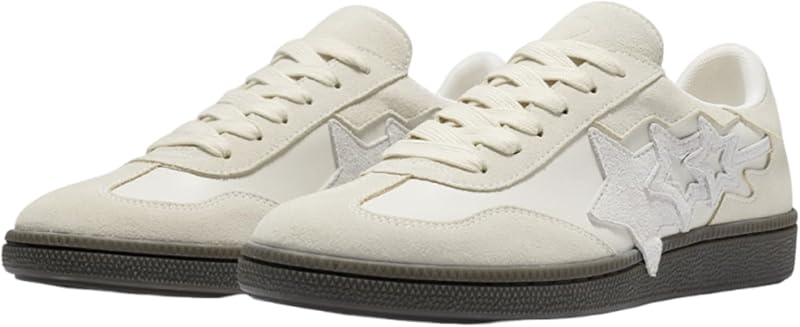 Aelfric Eden Triple Star Gum Sole Embroidery Star Skate Shoes Unisex Color Blocking Patchwork Sneaker Trend Shoes