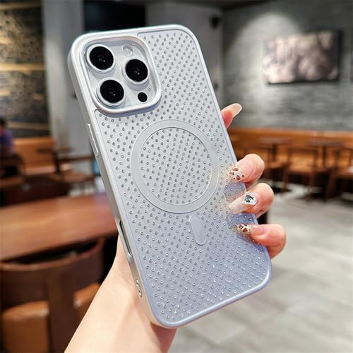 Étui rigide de chargement magnétique pour iPhone 16 et 15 Pro Max robuste