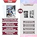 HYHOSHI 4Pack 7.87x11.8inch Sublimation Glass Photo Blanks, Wall Mount Tempered Glass Sublimation Blank Sign, Sublimation Blank DIY Picture Wall Frame Poster for Home Decor, Clear