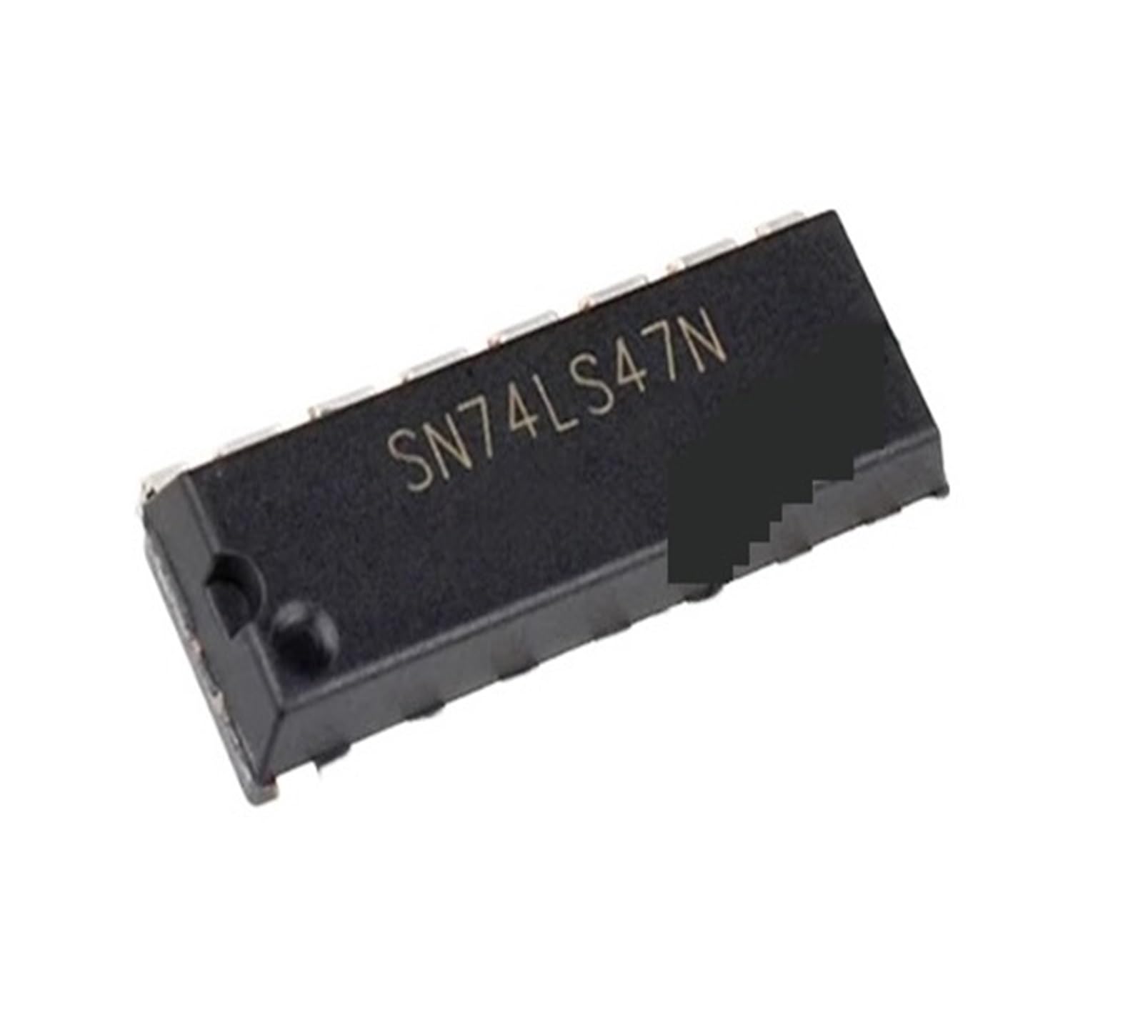 Chips SN74LS47N para proyectos de electrónica y prácticas de sistemas digitales, pack 50 2