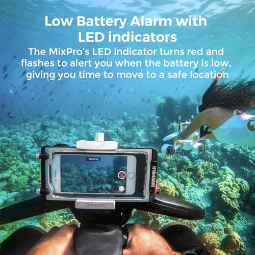 Image of sublue Mix Pro Dual Motor Underwater Scooter - 3 Speed Modes, 60 Min Runtime, 131ft Depth with Camera Mount & Low Battery Alarm for Pool, Diving, Snorkeling - Water Scooter for Adults