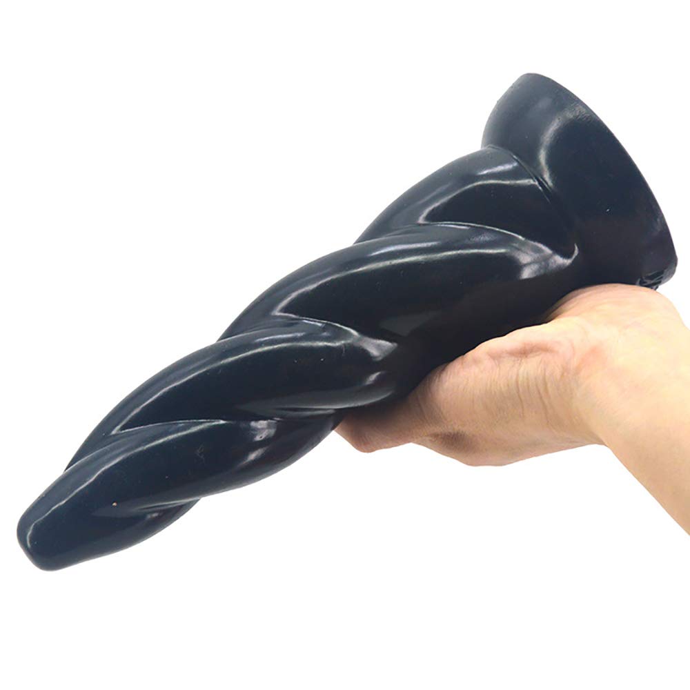 Simulazione Pene, Femmina Lala Masturbazione Anale Plug Compagno SM Erotico Amore Colore Del Sesso Prodotti Per Adulti, Silicone Medico, Confezione Privata.,Black