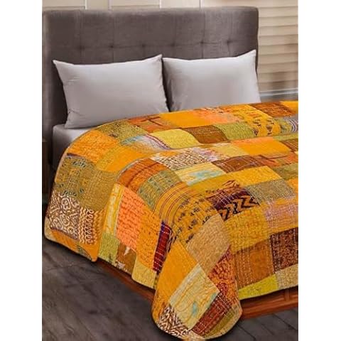 Estationeryhouse Indian Vintage Kantha Quilt Cover