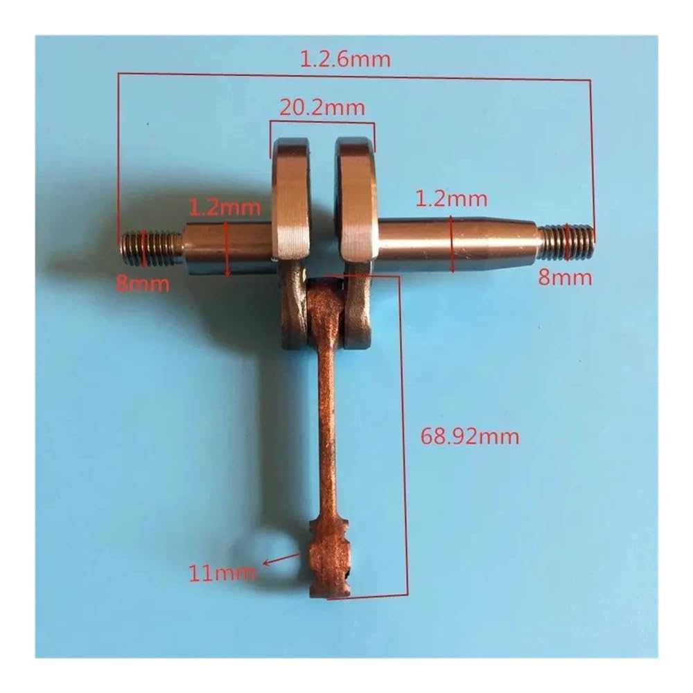 Cigüeñal Apto for desbrozadora TU26 26CC 767 768 708 Piezas
