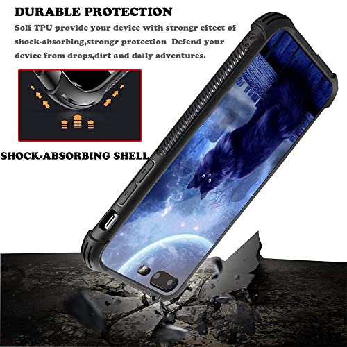 Djsok Iphone Se 2022 Case, Blue Halloween Cat Design Iphone Se 2020 Case For Girls Women, Anti-Fall Case With Tpu Bumper Protective Case Cover For Iphone 8 Iphone 7 Iphone Se 2 Iphone Se 3 4.7 Inch #TOP2