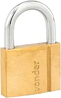 Vonder, Cadeado De Latão 40 Mm, Encartelado.