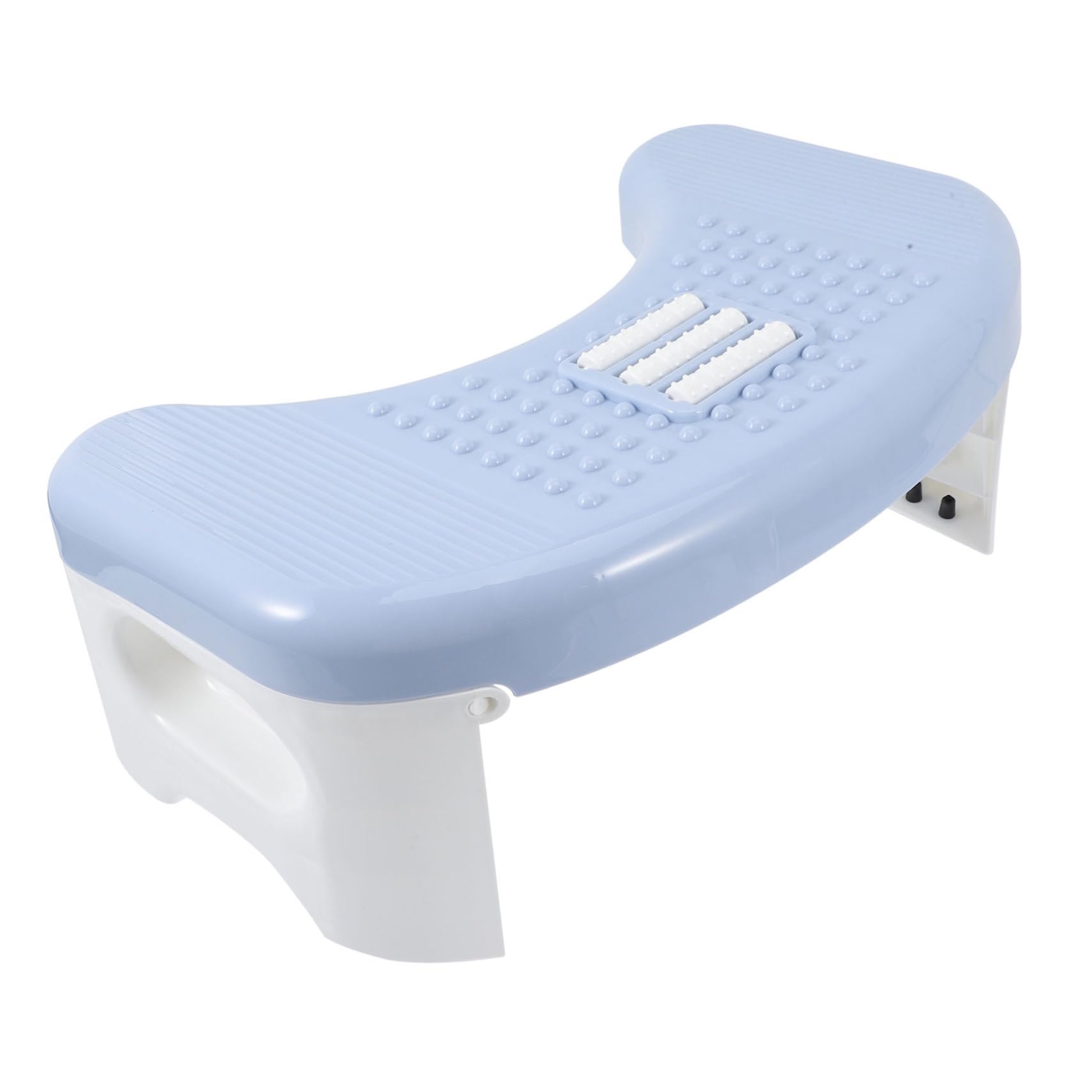 minkissy Toilet Tolding Footstool for Squatting Posture Improvement Plastic Footstool for Adults Nonslip Bathroom Step Stool