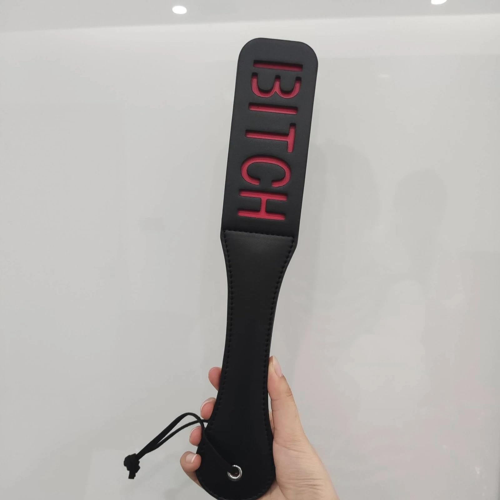 Pagaie en Cuir Flagellateur Fesser et taquiner Sex Toys - 1 fouet double épaisseur, SM fouet jouet pour adulte