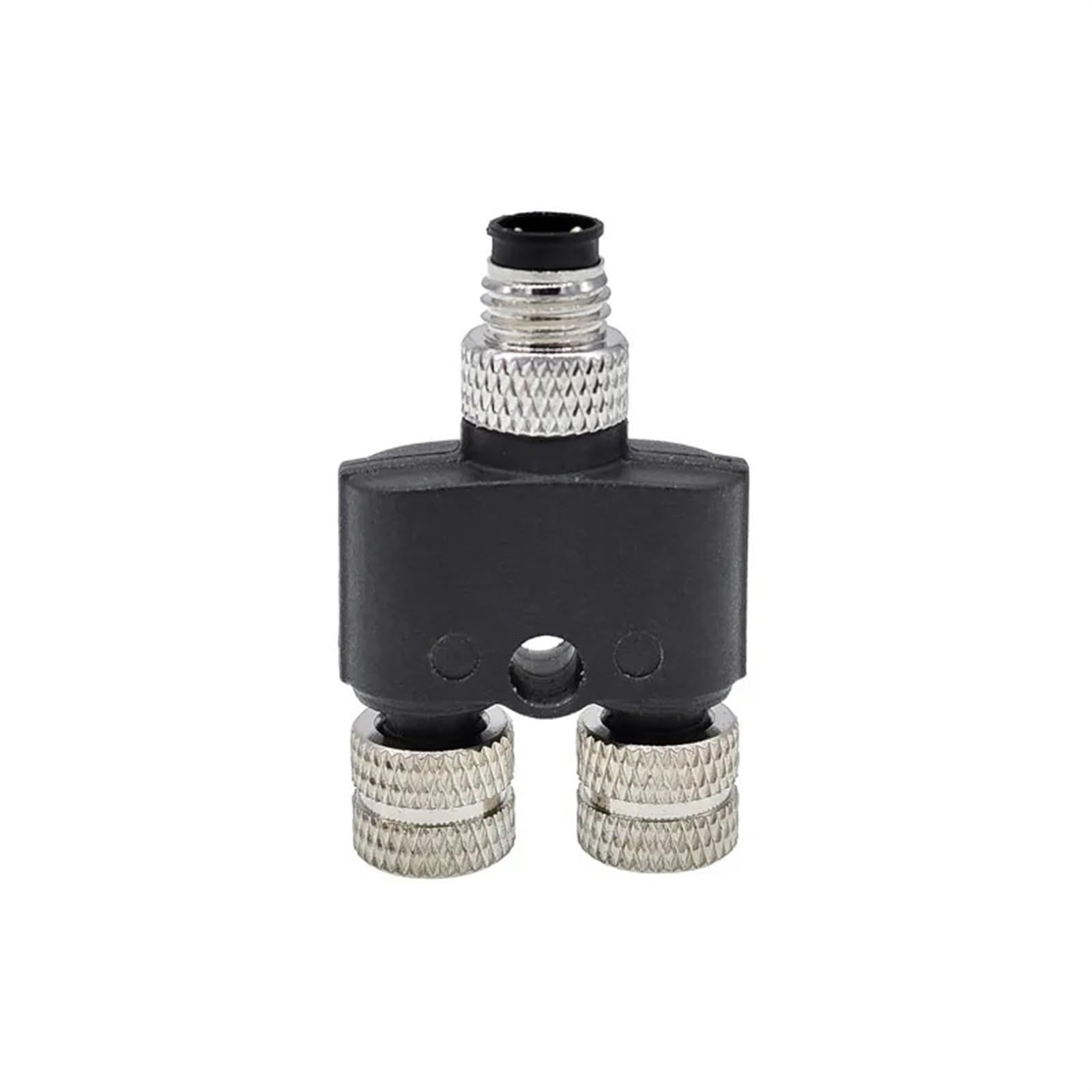 Conector M8 de 3 pines macho a hembra tipo enchufe de conversión de 3 vías 8