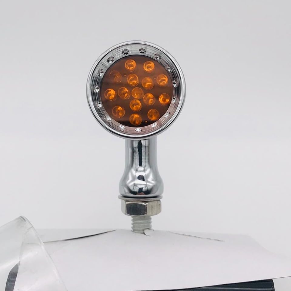 Feu arrière moto LED clignotants rétro accessoire de remplacement pour customisation - 6