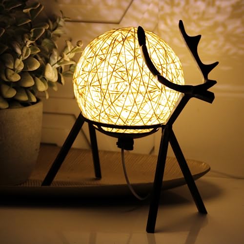 Maven Living Aesthetic Deer Lamp | Table Lamps for Home Decoration |...