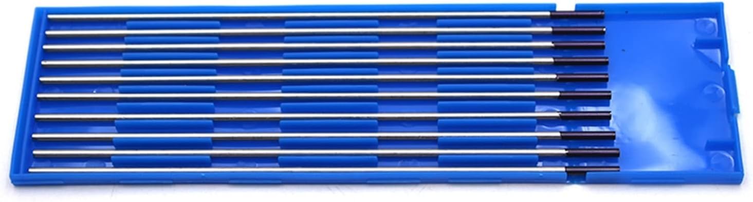 10 pcs Purple Color Code 1.6/2.0/2.4/3.0/3.2/4.0MM Composite Tungsten Electrode Head Needle TIG Rod for Welder(MIX)