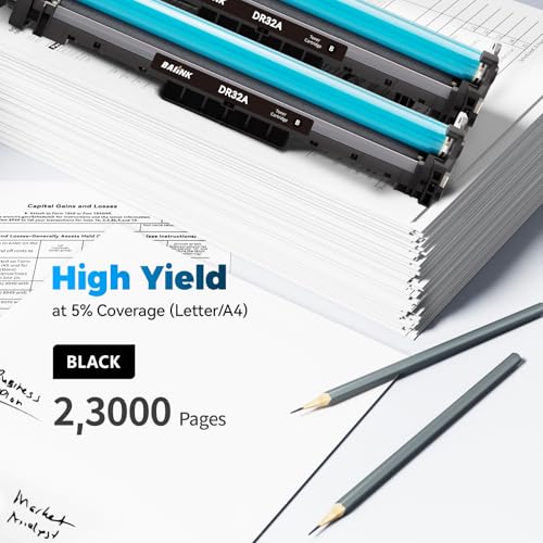 BAIINK Bateria de substituição compatível com bateria HP 32A CF232A compatível com impressora HP Pro