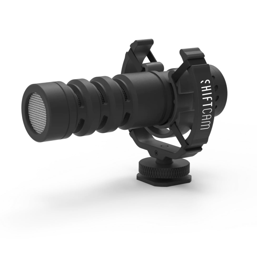 ShiftCam ProMic Shotgun Nero Microfono per cellulare/smartphone