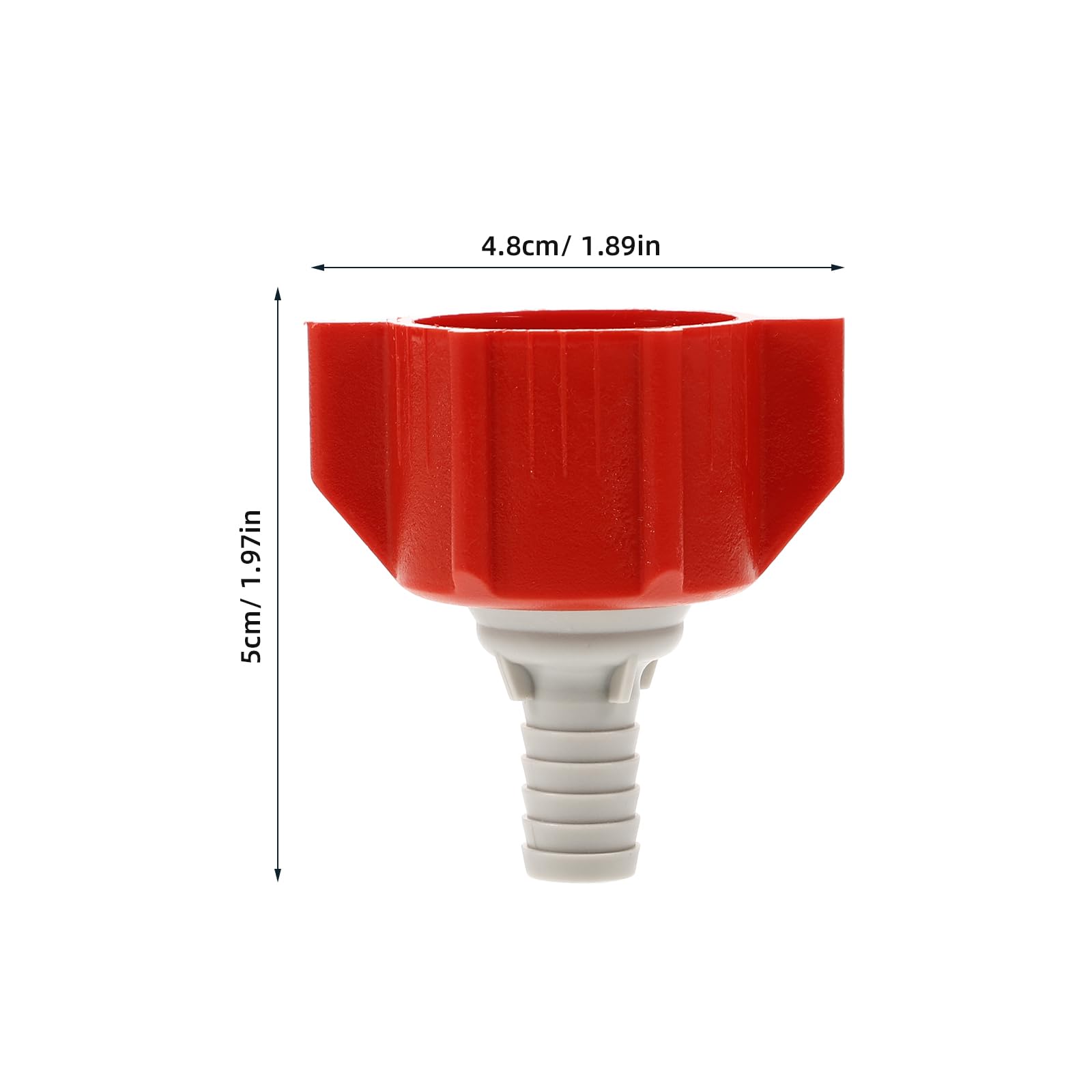 Cabilock Sparkling Water Machine Adapter Reusable Connector Bib Adapter for Practical Bib Connector Useful Bib Connector Bib Connector for Plastic