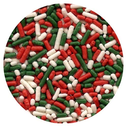 Image of Aromatic Choco Chritsmas sprinkl /Jimmies for Cake decorating-200gms