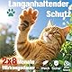 Advanllent Zeckenhalsband für Katzen 2 Stück, Flohhalsband Katze, Floh und Zeckenhalsband Katzen, Zeckenschutz Flohschutz Halsband für Katzen, für Katzen ab 12 Wochen