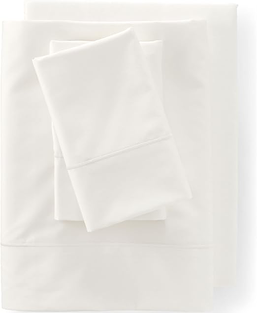 Lands' End 400 NI Sheet Set Ivory Queen