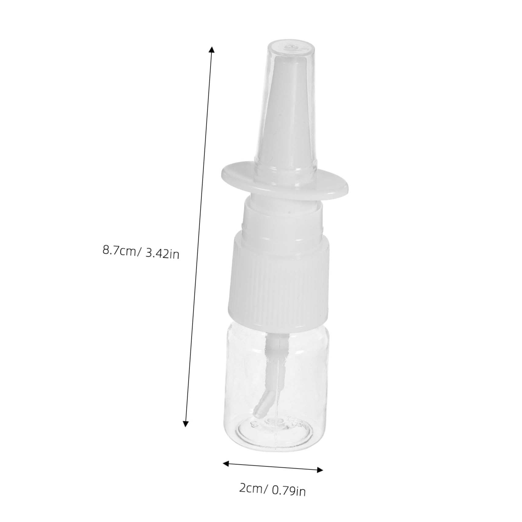 10 Sätze Nasensprayflasche Dicke Pet Sprühflasche Transparent Tragbar Für Reisen Und Outdoor Aktivitäten Aus Langlebigem Kunststoff Auslaufsicher Und Kompakt 20 Stück * 10