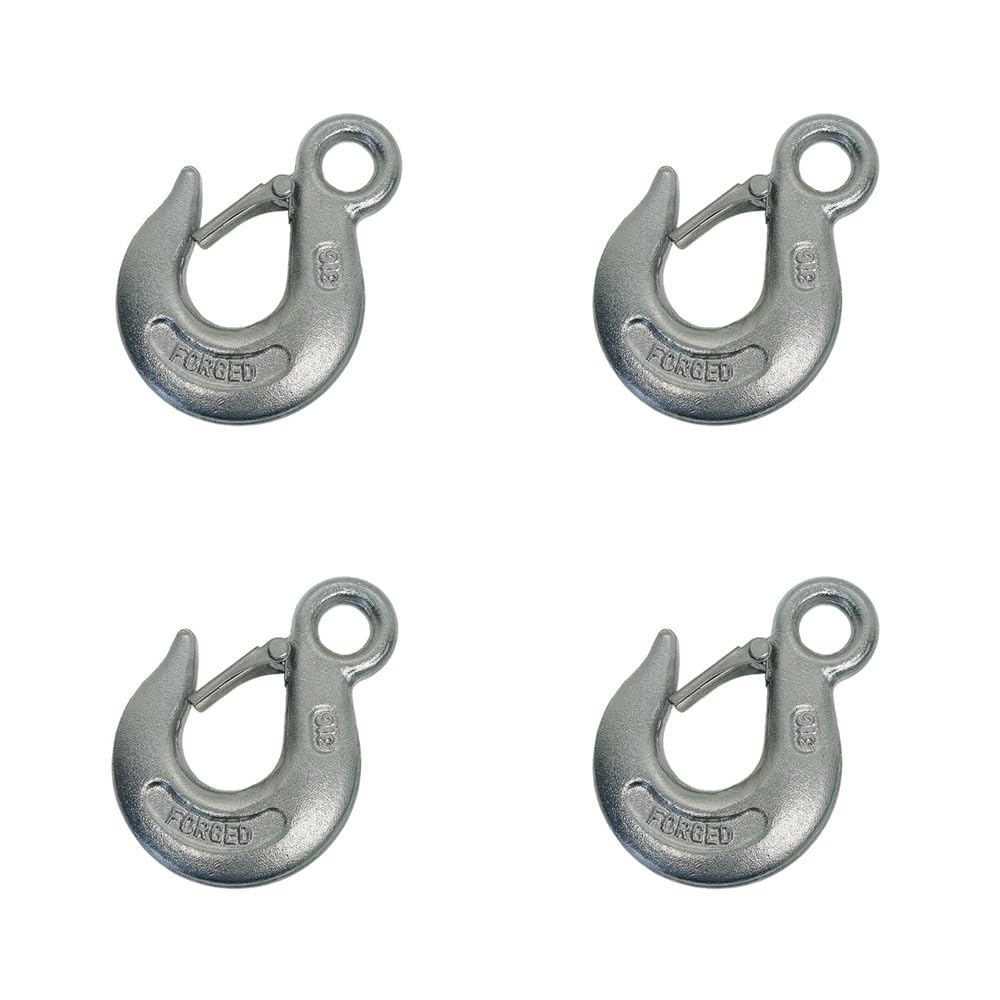 4 Pc Marine Boat Drop Forged Stainless Steel 1/4