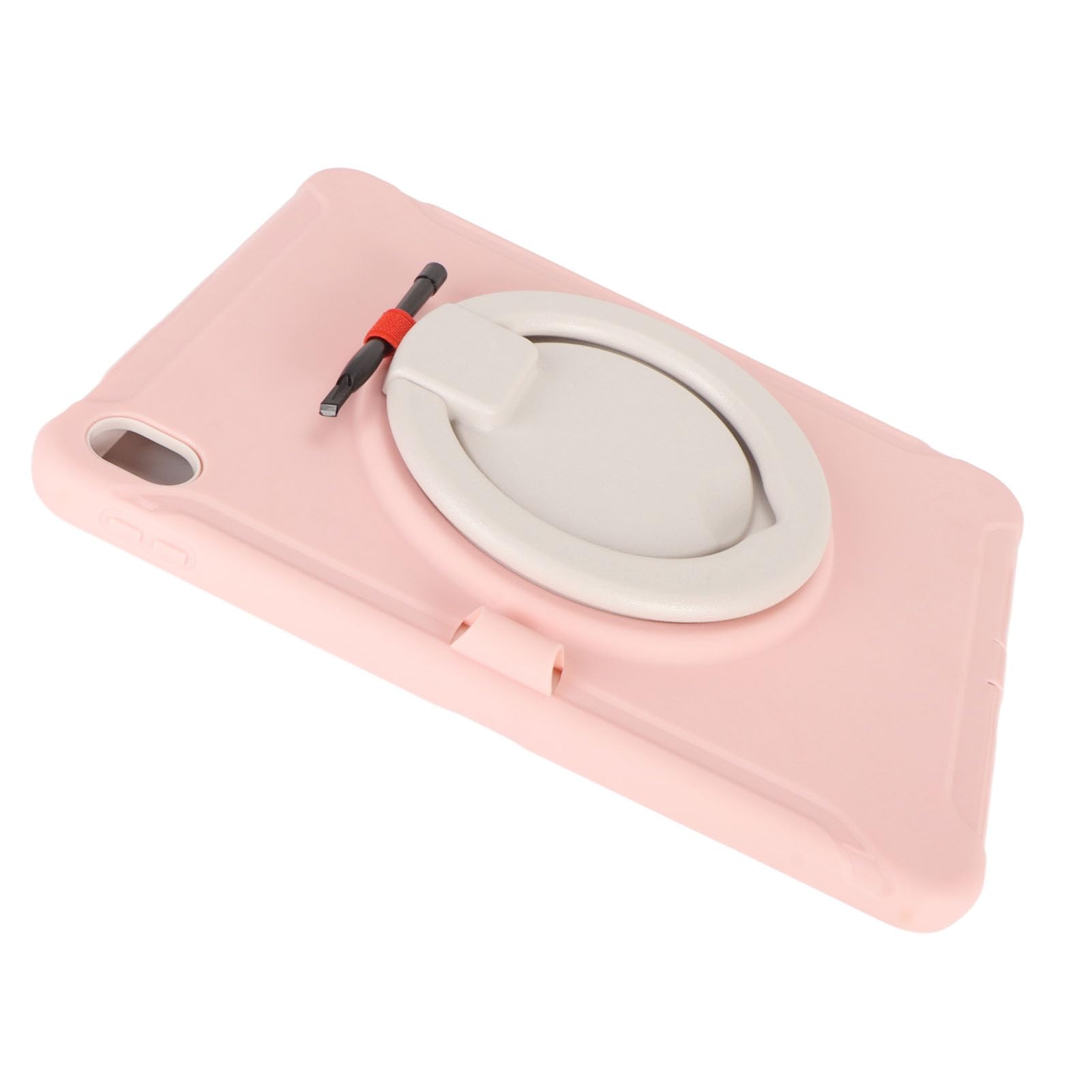 Jiawu Custodia Tablet Cover Protettiva Antiurto Rosa per Tablet IOS 10 Generazione 2022 con Supporto Penna per Bambini e Adulti