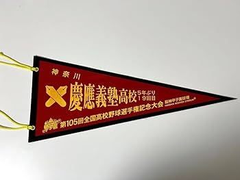 甲子園慶應義塾高校　優勝グッズ 慶應義塾🎊 107年ぶり全国制覇🏆優勝おめでとうございます