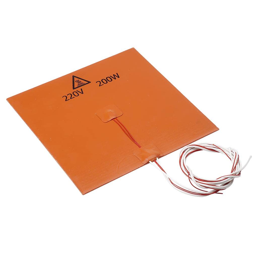 LOOM TREE® 220V 750W Silicone Rubber Heating Heater for 3D Printer Heated Bed 200X200X3Mm200W | 3D Printers & Supplies | Parts & Accessories-image-24